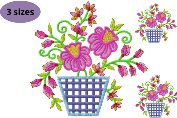 Flower Cage: A Designer’s Review for Holiday Embroidery