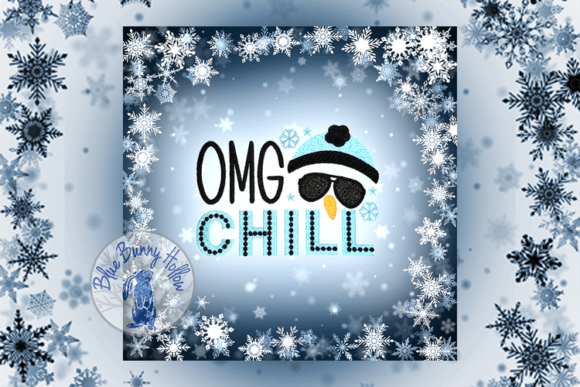 OMG Chill: A Playful Winter Embroidery Review