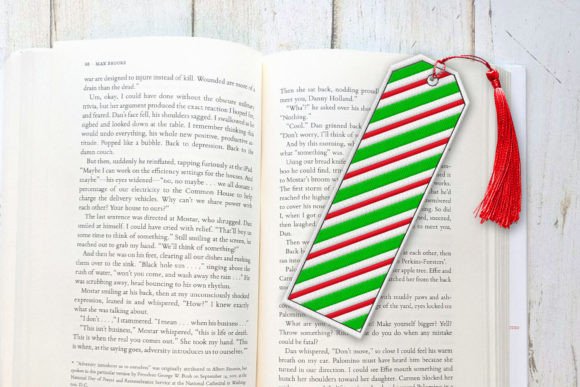 Review: Dual Stripe Christmas Bookmark ITH Design