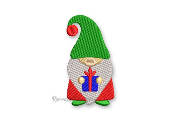 Review: Gnome with Christmas Present for Holiday Stitching