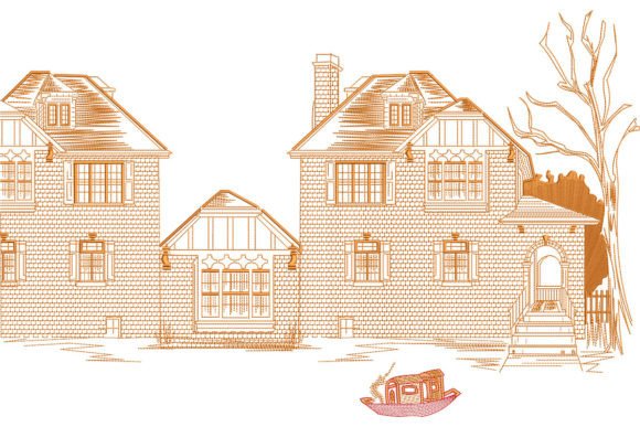 Review: House with Tree on the Bank of River