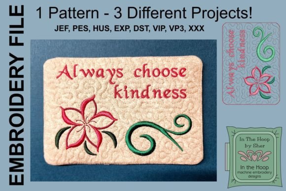 Reviewing the Choose Kindness Mug Rug Design